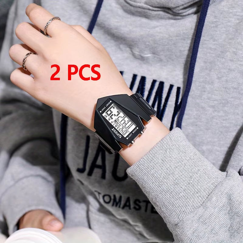 Multi-Functional School Sports Watch – Waterproof, Lightweight, and Comfortable
