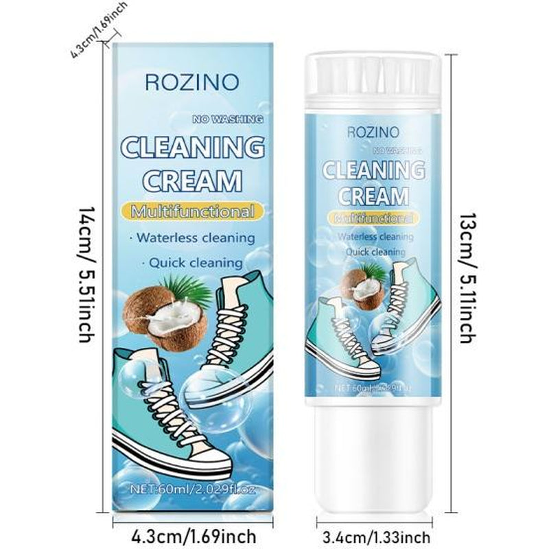 ROZINO Multi-Purpose Shoe & Leather Cleaner Kit – Complete White Shoe Care and Leather Protection Set