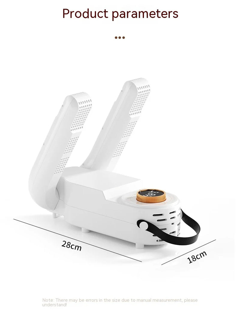 Smart Household Shoe Dryer with UV Purple Light Dehumidification – Fast Odor Removal & Moisture Control for All Footwear Types