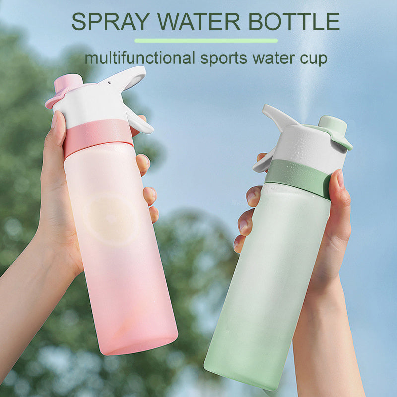 Large Capacity Spray Water Bottle – Portable Hydration for Outdoor Sports, Fitness, and Travel