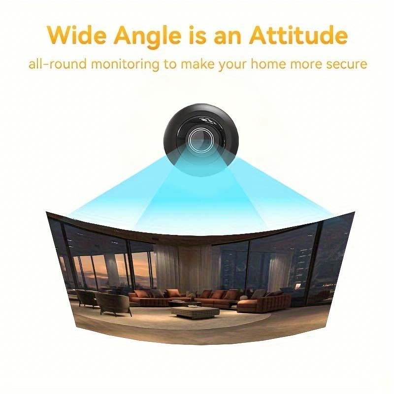 X5 Smart Wireless Indoor Security Camera with 720P HD Video, Voice Control & Anti-Theft Alerts — App-Enabled Home Monitoring