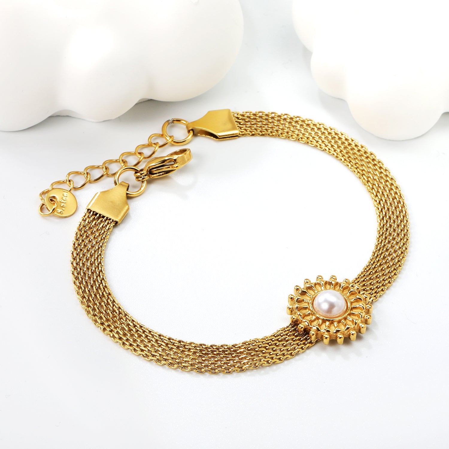 Sunlit Pearl Bracelet