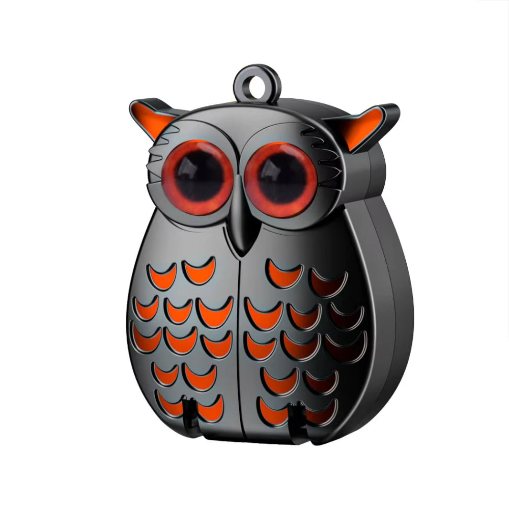 Owl-Shaped Stainless Steel Nail Clipper Keychain – Premium Portable Mini Folding Design