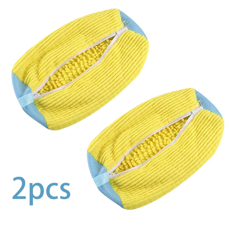 360° Deep Cleaning Shoe Washing Bag – Durable Zippered Mesh Protector for Sneakers, Tennis Shoes & Boots, Available in 1/2/3-Pack Sets