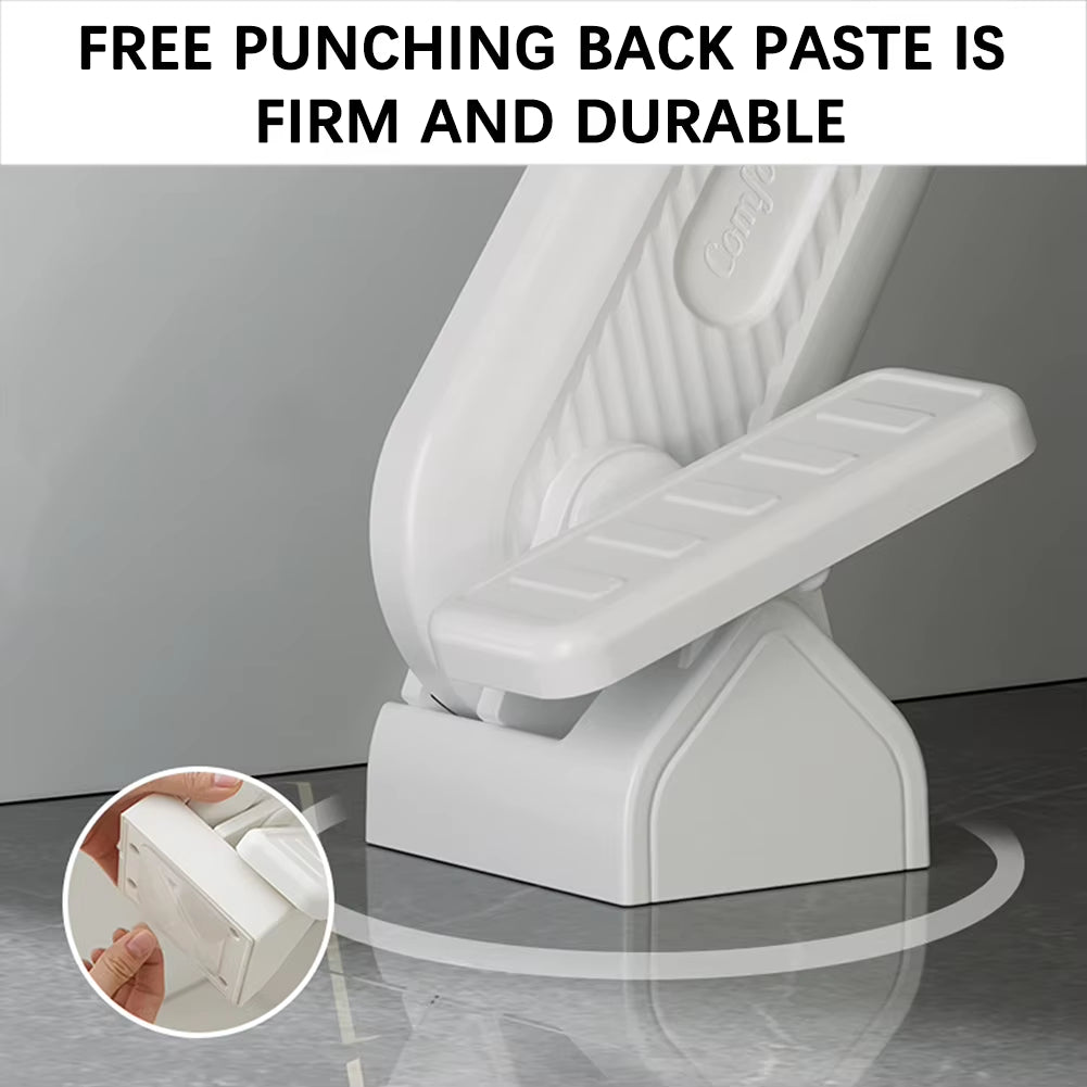 Hands-Free Foot-Operated Toilet Seat Lifter – Hygienic Anti-Germ Bathroom Accessory for Universal Toilet Seats