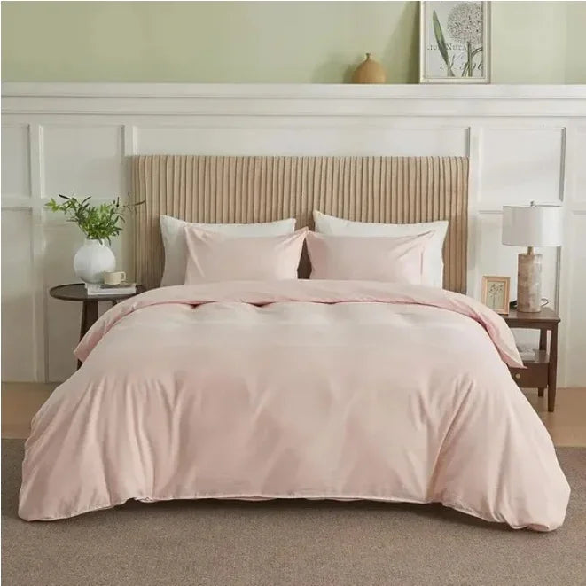 Serta Simply Clean Pleated Duvet Cover Queen