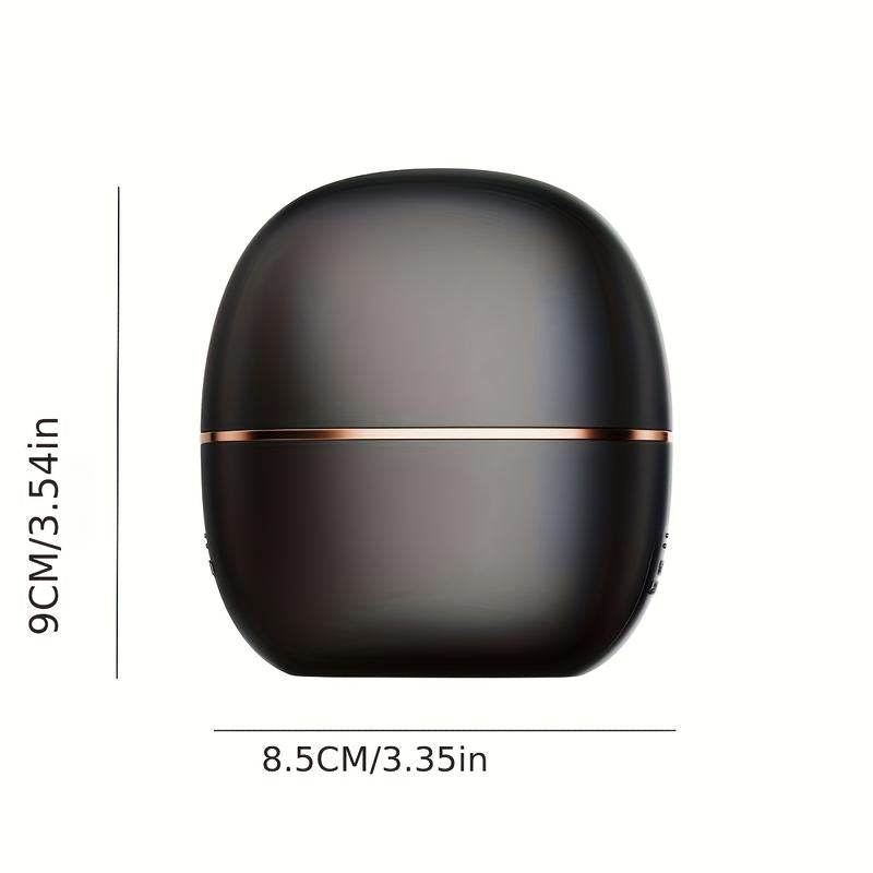 Portable 2-in-1 Cordless Hair Straightener and Heated Comb - Rechargeable Travel Essential and Anti-Frizz Styling Tool for Home and On-the-Go Use