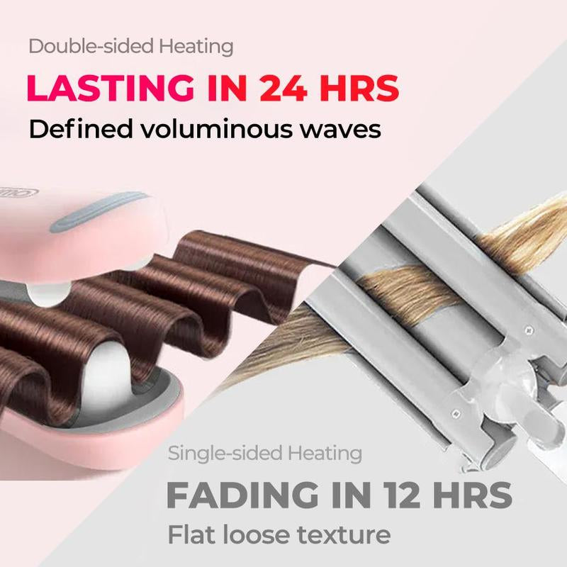 TYMO ROVY WaveCraft™ Compact 1.0" Deep Hair Waver – Ionic Ceramic Smoothing for Soft Mermaid & Hollywood Waves, Ideal for Everyday Styling & Gifting