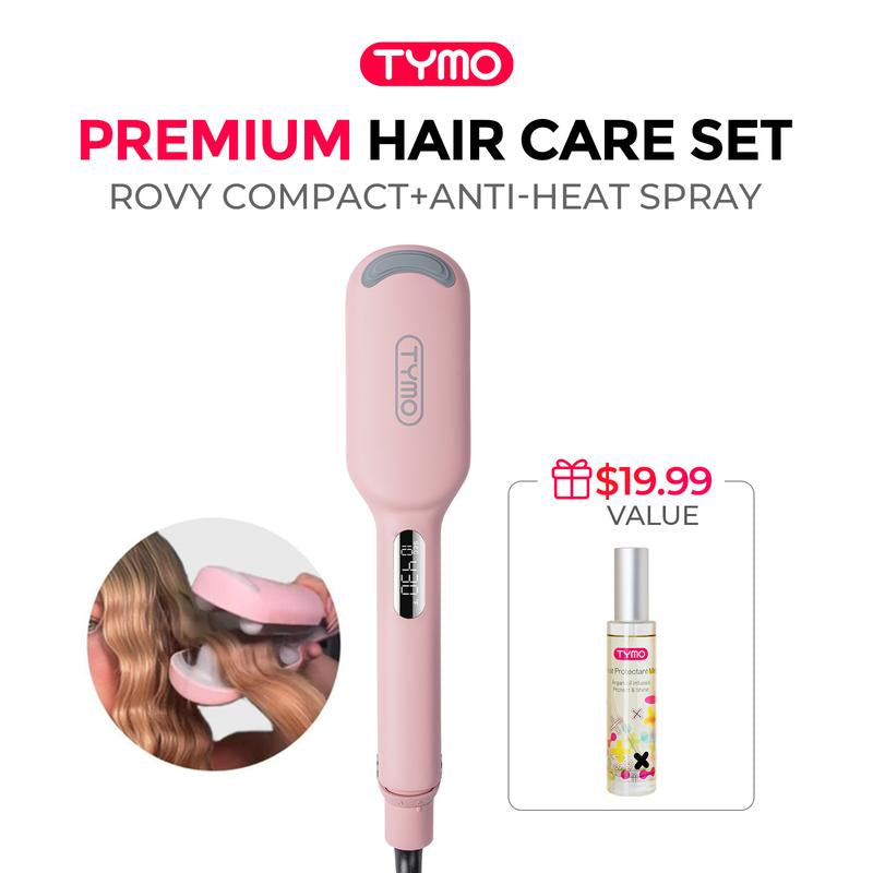 TYMO ROVY WaveCraft™ Compact 1.0" Deep Hair Waver – Ionic Ceramic Smoothing for Soft Mermaid & Hollywood Waves, Ideal for Everyday Styling & Gifting
