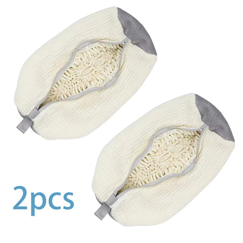 360° Deep Cleaning Shoe Washing Bag – Durable Zippered Mesh Protector for Sneakers, Tennis Shoes & Boots, Available in 1/2/3-Pack Sets