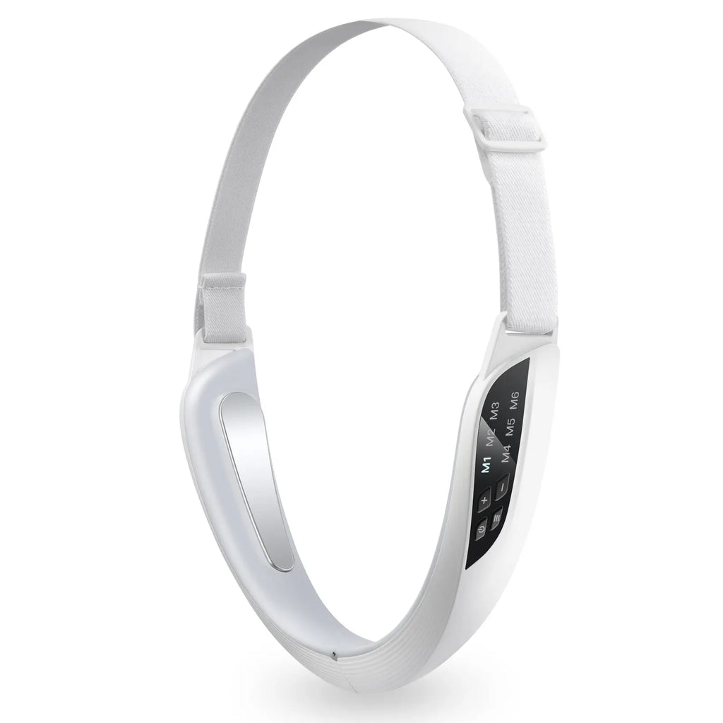 Electric V Face Lifting Beauty Device 6 Modes 8 Levels EMS Micro-Current Firming Facial Massager Double Chin Removal Skin Care