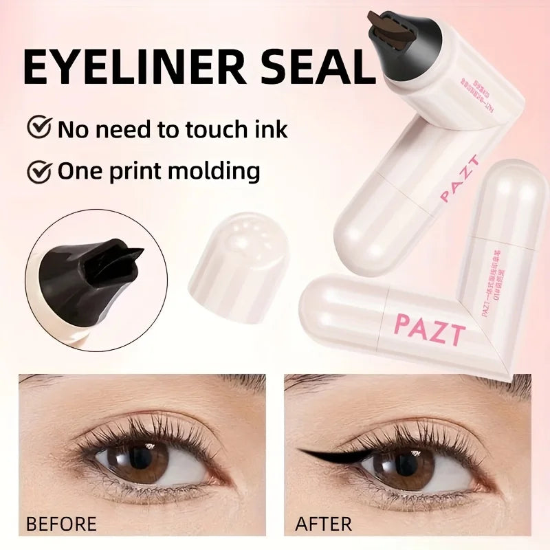 Rotating Eyeliner Stamp Pen – Waterproof, Long-Lasting & One-Touch Precision for Effortless Winged Looks