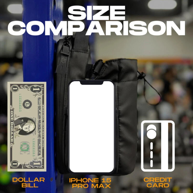 2025 Magnetic Multi functional Bag – Gym, Hiking & Outdoor Sports Holder for Hands-Free Hydration