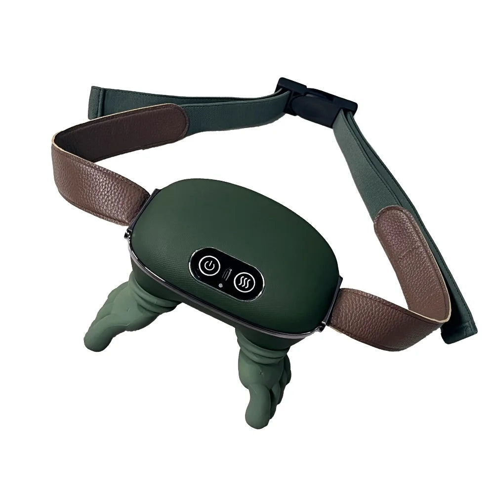 Bionic Wireless Neck & Shoulder Massager – 4D Kneading, Brushless Motor, Cervical & Trapezius Pain Relief, Portable Rechargeable Massage Device