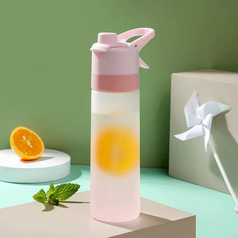 650ml Multi-Purpose Spray Water Bottle – Outdoor, Fitness, Hiking, and Cycling Companion