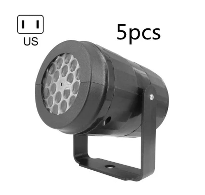 LED Snowflake Projector for Christmas – Rotating Festive Light Patterns for Outdoor Garden & Party Decor