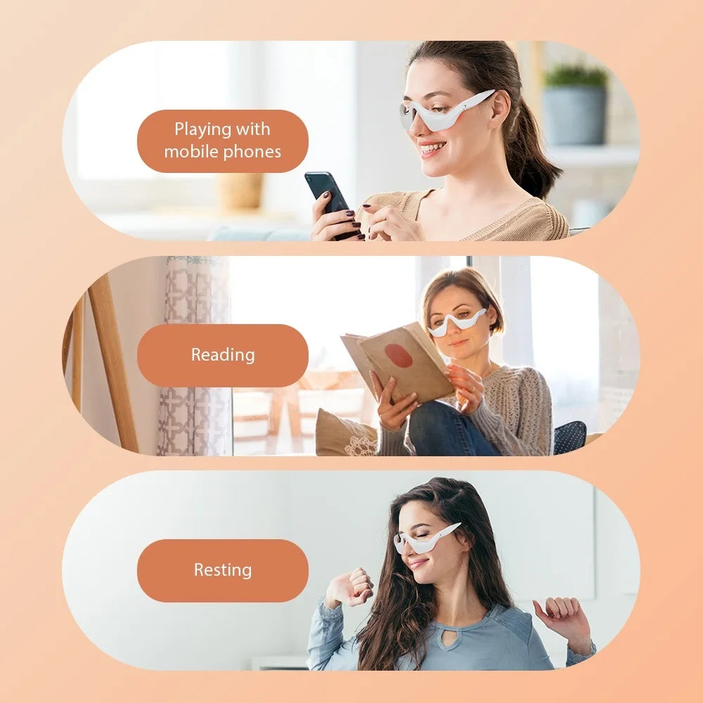 Smart Eye Massager – Soothing Under-Eye Massage for Relaxation & Stress Relief