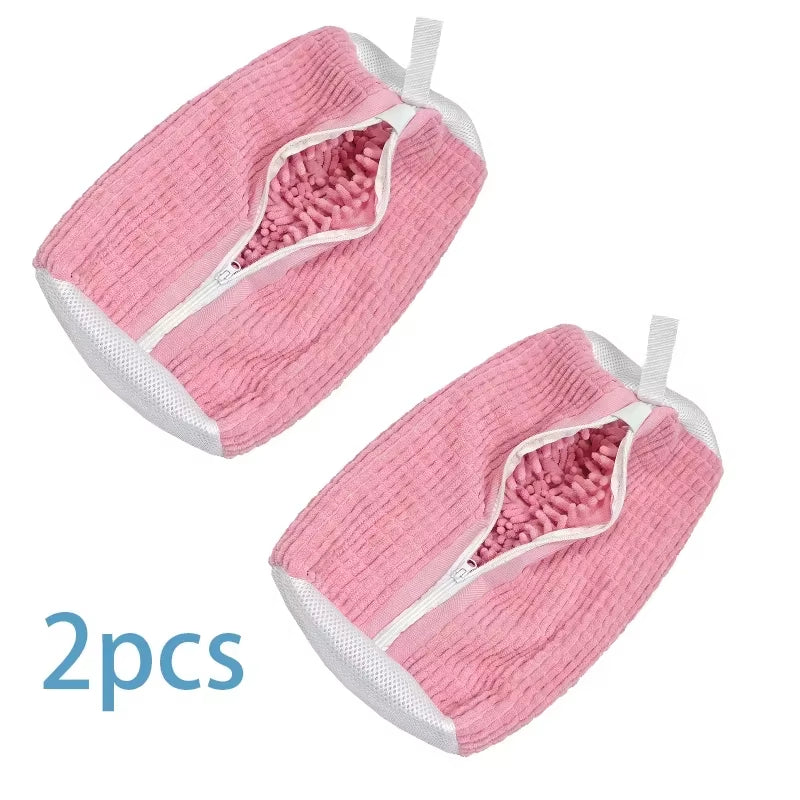 360° Deep Cleaning Shoe Washing Bag – Durable Zippered Mesh Protector for Sneakers, Tennis Shoes & Boots, Available in 1/2/3-Pack Sets