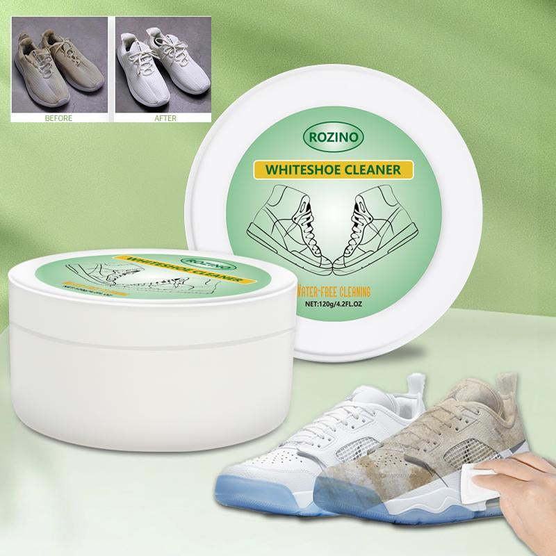ROZINO Multi-Purpose Shoe & Leather Cleaner Kit – Complete White Shoe Care and Leather Protection Set