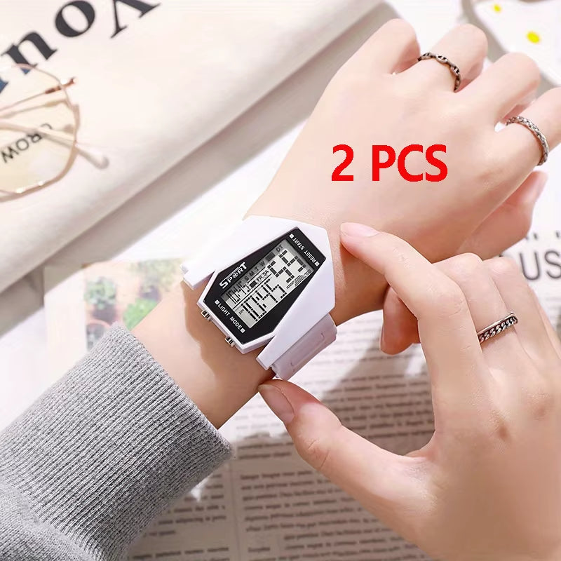 Multi-Functional School Sports Watch – Waterproof, Lightweight, and Comfortable