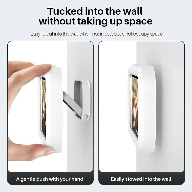 Adjustable Waterproof Shower Phone Holder – Wall-Mounted, Anti-Fog, Touch-Sensitive Case for All Smartphones