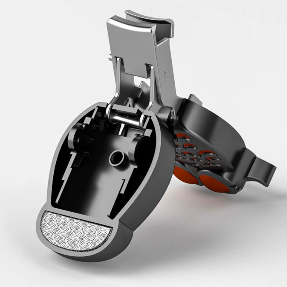 Owl-Shaped Stainless Steel Nail Clipper Keychain – Premium Portable Mini Folding Design