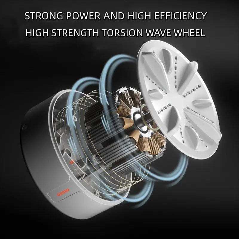 Compact & Portable Mini Washing Machine – Lightweight Travel-Friendly Laundry Solution for Apartments, Dorms, RVs, and Camping