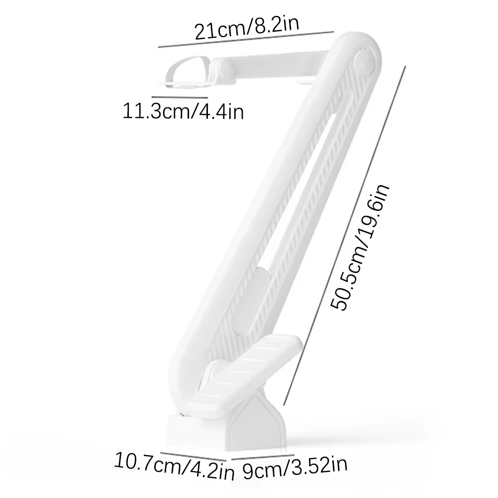 Hands-Free Foot-Operated Toilet Seat Lifter – Hygienic Anti-Germ Bathroom Accessory for Universal Toilet Seats